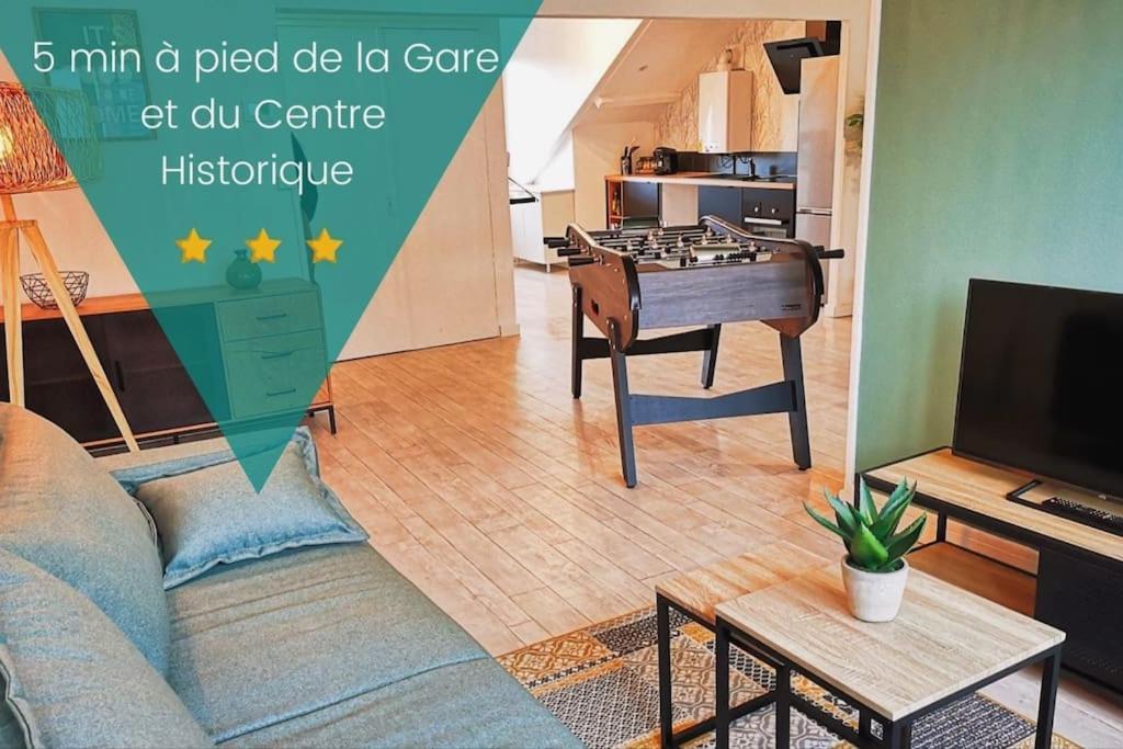 Le Convivial F - Tout Equipe - Centre-Ville Gare Montluçon Eksteriør bilde